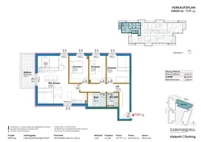 4-Zimmer-Wohnung kaufen in Linz – 97,15 m², € 460.262 – Bild 7 von 7