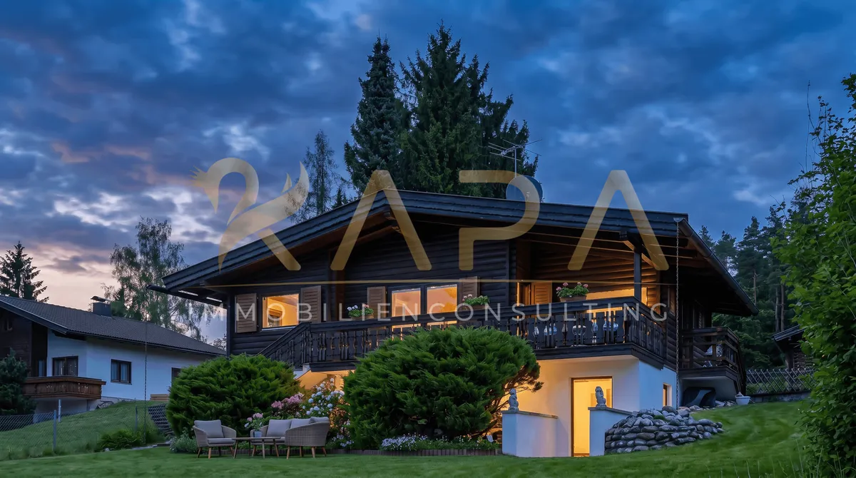 Haupt- & Freizeitwohnsitz! Renoviertes Alpen-Chalet mit Mittagskogelblick - 8 Min. zum Wörthersee - Ansicht 2