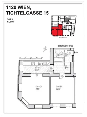 2-Zimmer-Wohnung kaufen in Wien – 67,57 m², € 189.000 – Bild 18 von 19