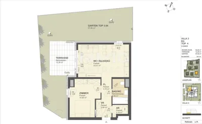 2-Zimmer-Wohnung kaufen in Krems an der Donau – 52,46 m², € 335.000 – Bild 2 von 9