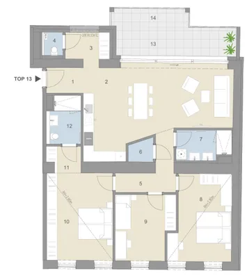 4-Zimmer-Wohnung kaufen in Wien – 113,48 m², € 1.075.000 – Bild 8 von 8