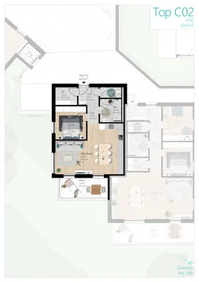2-Zimmer-Wohnung mieten in Kufstein – 62,44 m², € 1.353 – Bild 15 von 15