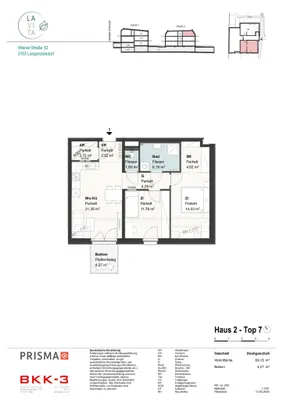 3-Zimmer-Wohnung kaufen in Korneuburg – 69,15 m², € 468.259 – Bild 9 von 12