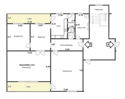 4-Zimmer-Wohnung kaufen in Sankt Pölten Land – 150 m², € 179.000 – Bild 46 von 47