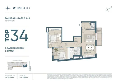 3-Zimmer-Wohnung kaufen in Wien – 72,01 m², € 543.100 – Bild 25 von 25