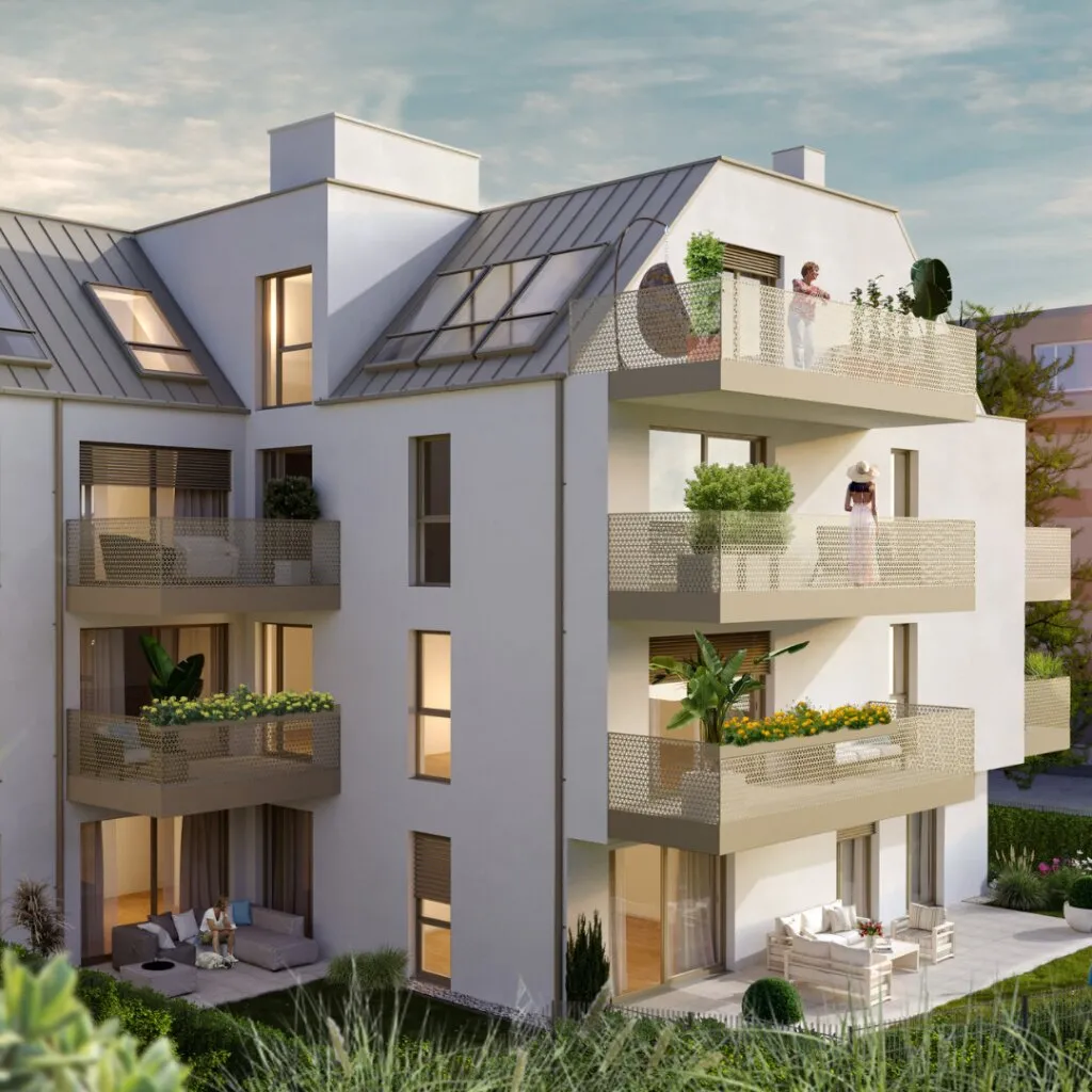VIVA HETZENDORF - Wohnen neben Schönbrunn - Neubauprojekt - Provisionsfrei - ROHBAU FERTIGGESTELLT ! - Ansicht 3