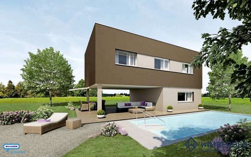 WimbergerHaus Ziegelmassivhaus "alea®" CUBIC 1, 87 m², €