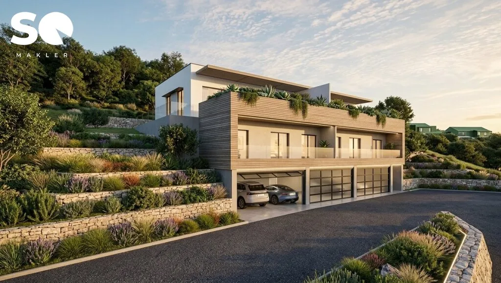 #SQ - EUR 225 pro m² - GRUNDSTÜCK MIT 2000m² BAULAND - BLICK IN HOCHEICHBERG BEI ALTLENGBACH - Ansicht 2