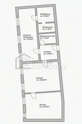 2-Zimmer-Wohnung mieten in Bruck an der Leitha – 84,5 m², € 810 – Bild 12 von 13