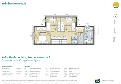 4-Zimmer-Haus kaufen in Tulln – 116,88 m², € 652.000 – Bild 22 von 24