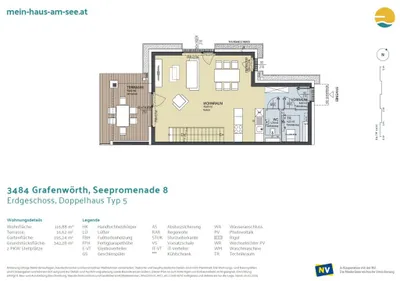 4-Zimmer-Haus kaufen in Tulln – 116,88 m², € 652.000 – Bild 21 von 24
