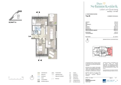 3-Zimmer-Wohnung kaufen in Wien – 83,43 m², € 590.000 – Bild 8 von 8