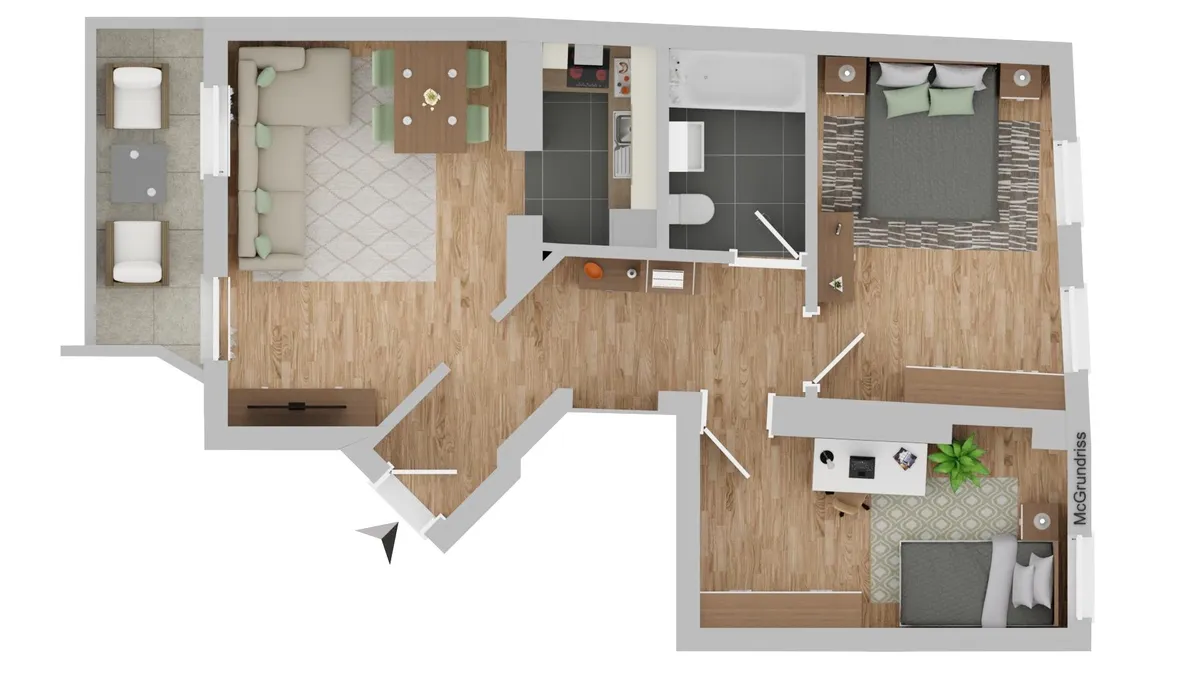 Wohnung – Sankt Michael im Lungau, Stranach - Ansicht 3