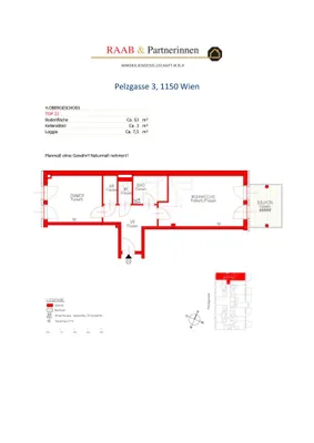 2-Zimmer-Wohnung mieten in Wien – 53,3 m², € 1.191 – Bild 18 von 18