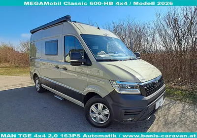 Kastenwagen Megamobil Classic 600S-HB 4x4 / 07-26...