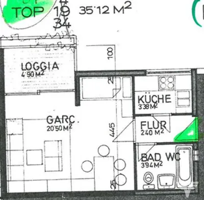 Wohnung kaufen in Salzburg Stadt – 30,22 m², € 199.000 – Bild 8 von 8