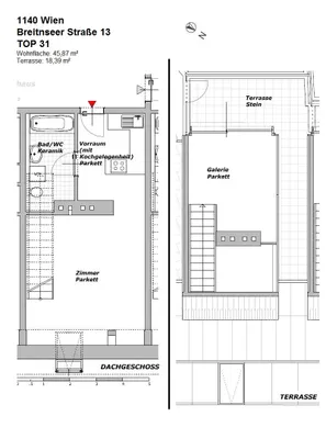 1-Zimmer-Wohnung kaufen in Wien – 45,87 m², € 299.000 – Bild 15 von 16