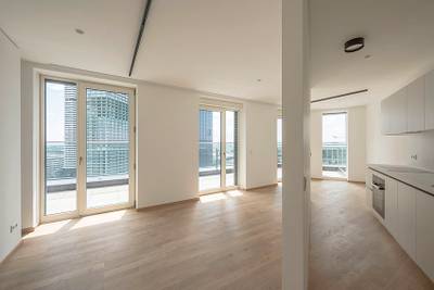 3-Zimmer-Wohnung mit 2 Bädern - Erstbezug in den DC Flats - zu mieten in 1220 Wien