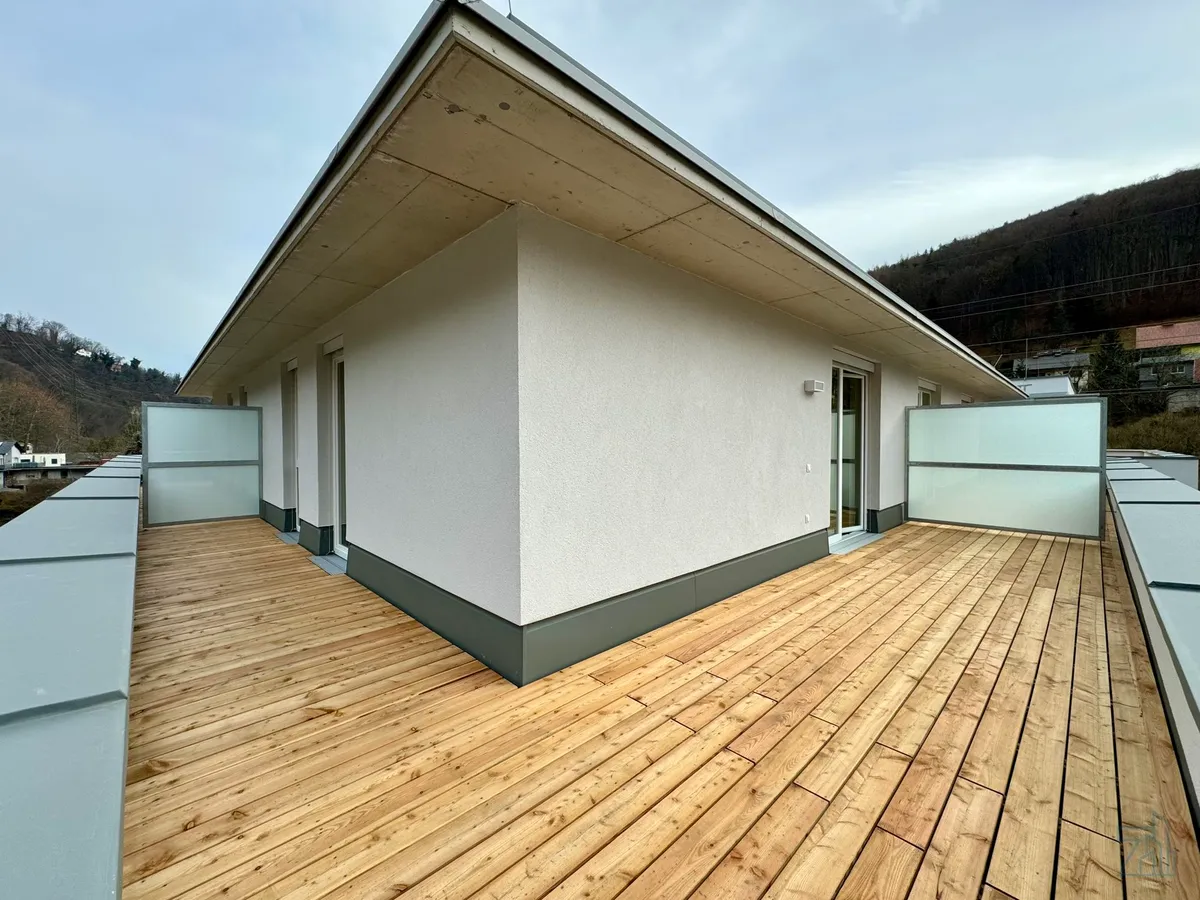 Neuwertig mit Panoramaterrasse: 46 m² Zweitbezug in Thal bei Graz - Ansicht 3