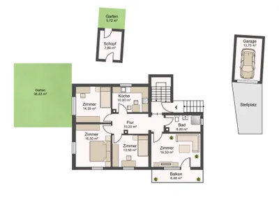 4-Zimmer-Wohnung kaufen in Bregenz – 89 m², € 337.500 – Bild 14 von 16
