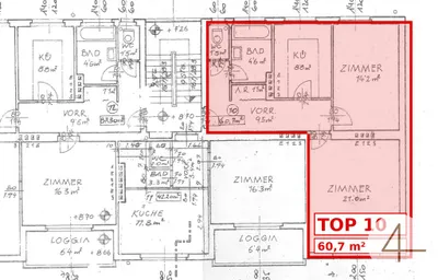 2-Zimmer-Wohnung kaufen in Krems Land – 60,7 m², € 190.000 – Bild 10 von 10