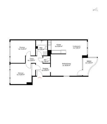 3-Zimmer-Wohnung mieten in Wien – 76,94 m², € 2.239 – Bild 11 von 11