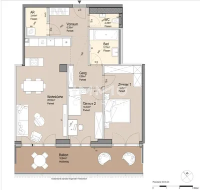 3-Zimmer-Wohnung kaufen in Wien – 80,66 m², € 780.100 – Bild 22 von 22