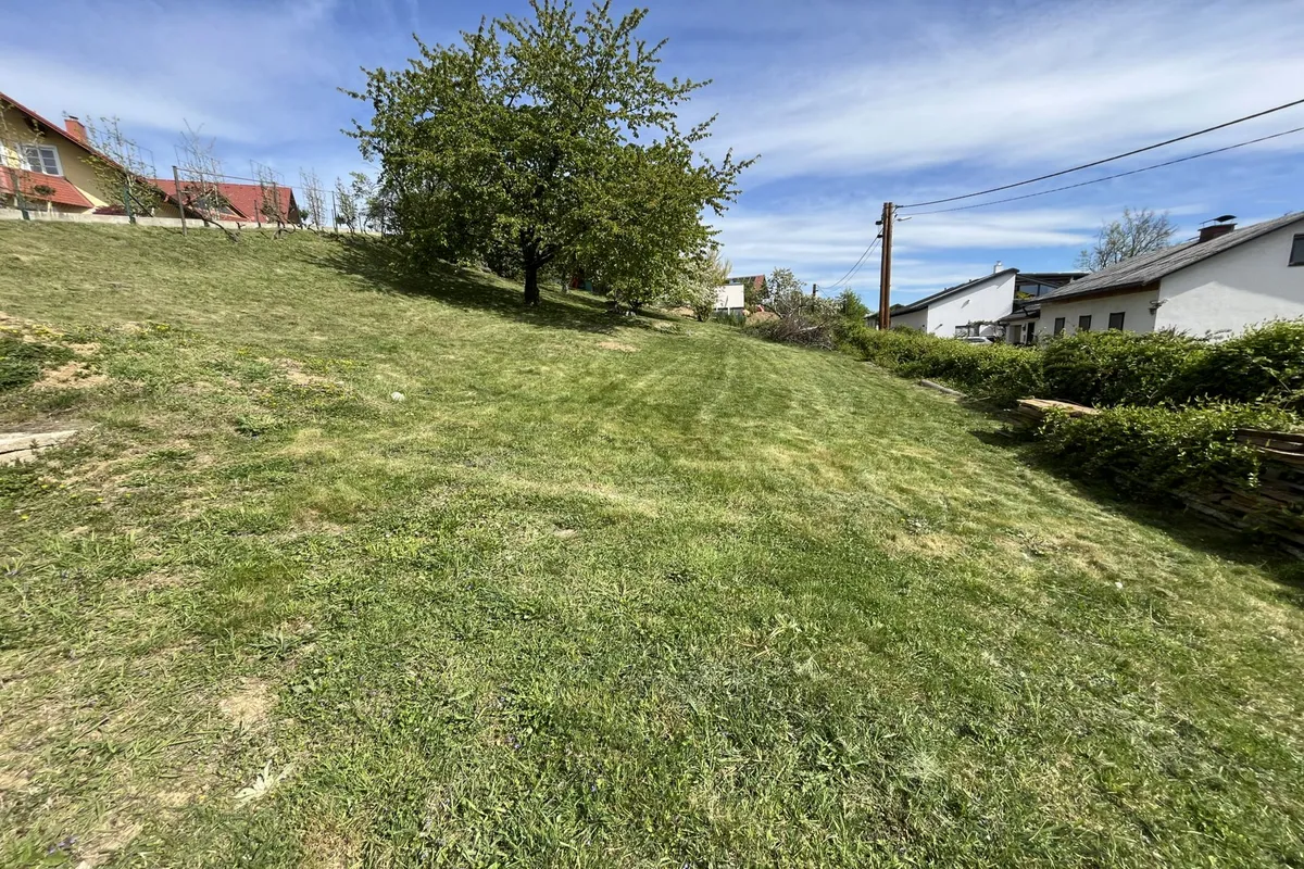 Sonniges und ruhiges Grundstück in Hanglage mit Fernblick!!! - Ansicht 2