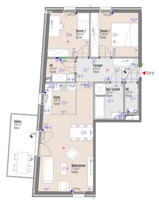 3-Zimmer-Wohnung kaufen in Wiener Neustadt – 76,53 m², € 315.700 – Bild 20 von 20