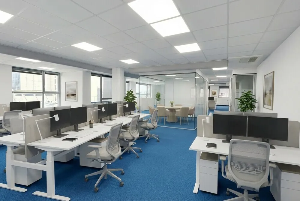 Modernes Büro mit eigener Terrasse - Ansicht 2