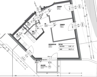 3-Zimmer-Wohnung kaufen in Baden – 65,37 m², € 424.900 – Bild 16 von 16