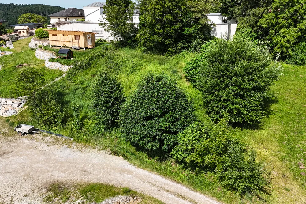 Schönes Baugrundstück in Hanglage mit tollem Ausblick. Wallfahrtsort - Maria Schmolln - Widok 2