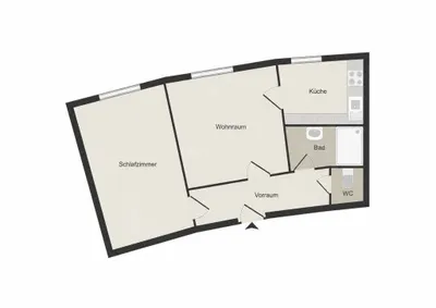 2-Zimmer-Wohnung kaufen in Wien – 56 m², € 269.900 – Bild 13 von 13