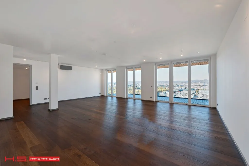 THE GREENVIEW TOWER - TERRASSENTRAUM - WIEN PANORAMABLICK - 26. ETAGE - INFINITYPOOL - WELLNESS - GARAGE - Ansicht 3