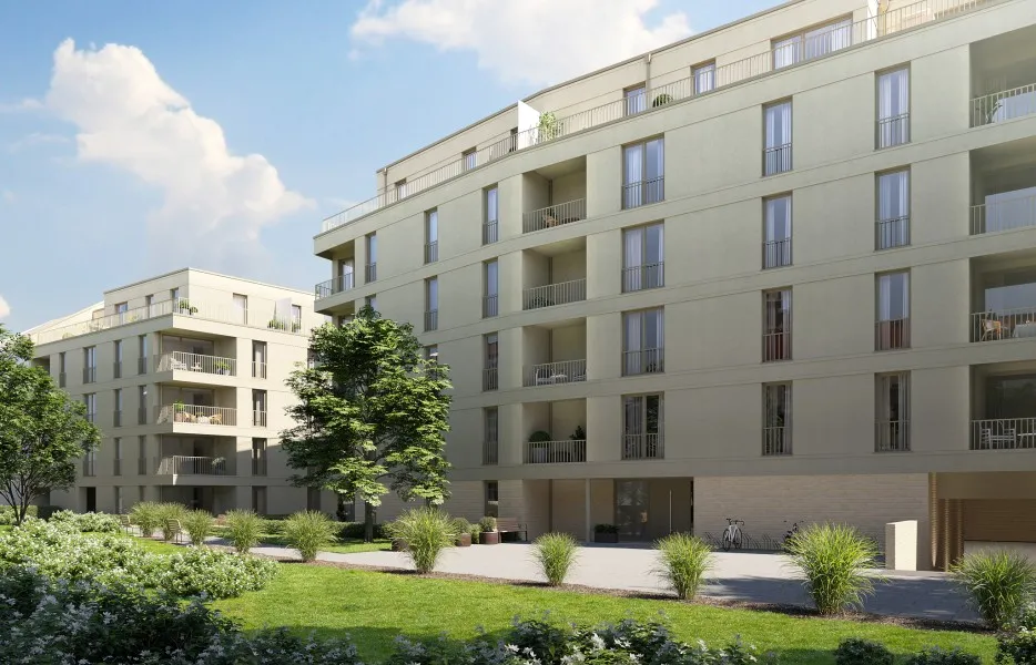 Herz-Jesu Viertel: moderne 3-Zimmer Wohnung mit Balkon - Ansicht 2