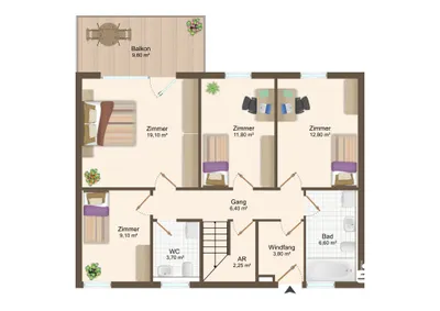 6-Zimmer-Wohnung kaufen in Innsbruck – 124,26 m², € 950.000 – Bild 6 von 7