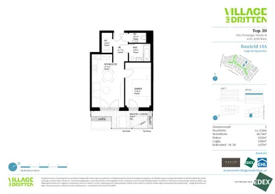 2-Zimmer-Wohnung kaufen in Wien – 46,72 m², € 354.600 – Bild 11 von 11