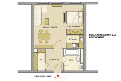 2-Zimmer-Wohnung kaufen in Wien – 42,12 m², € 185.000 – Bild 13 von 19