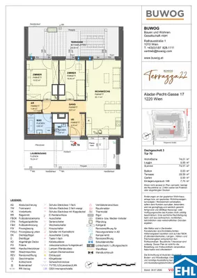 3-Zimmer-Wohnung kaufen in Wien – 74,01 m², € 618.000 – Bild 8 von 8