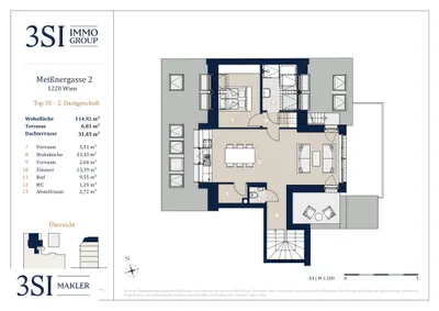 4-Zimmer-Wohnung kaufen in Wien – 114,92 m², € 849.000 – Bild 14 von 15
