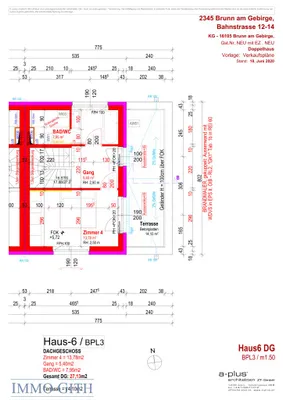 5-Zimmer-Haus kaufen in Mödling – 114 m², € 628.000 – Bild 46 von 48