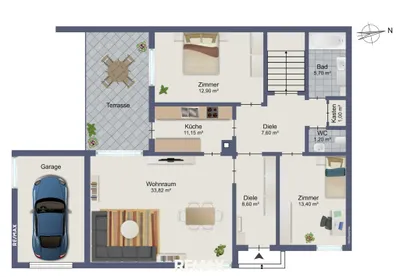 3-Zimmer-Wohnung mieten in Graz-Umgebung – 100 m², € 1.560 – Bild 12 von 12