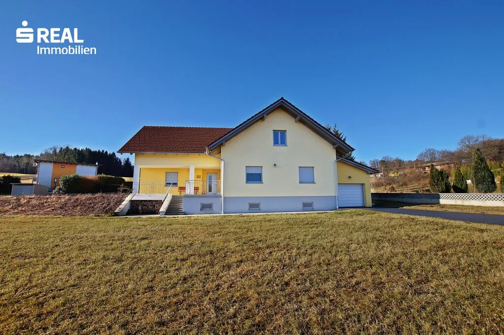 7425 Wiesfleck: Thermenregion Bad Tatzmannsdorf! Neuwertiges Ziegelmassivhaus mit Garage, Vollkeller und ausbaubarem Dachboden in ruhiger Lage! - Widok 2