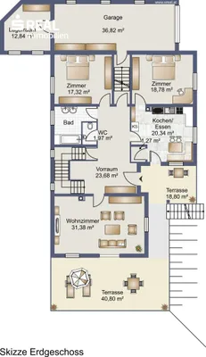 4-Zimmer-Haus kaufen in Oberwart – 122,18 m², € 584.000 – Bild 34 von 37