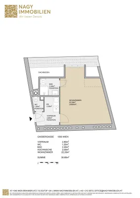 1-Zimmer-Wohnung kaufen in Wien – 33 m², € 249.000 – Bild 27 von 27