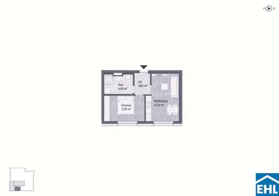 Immobilie kaufen in Graz – 37,47 m², € 182.254 – Bild 5 von 5