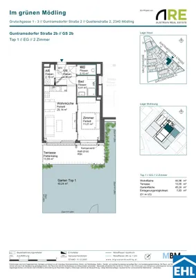Immobilie kaufen in Mödling – 44,96 m², € 269.225 – Bild 9 von 9