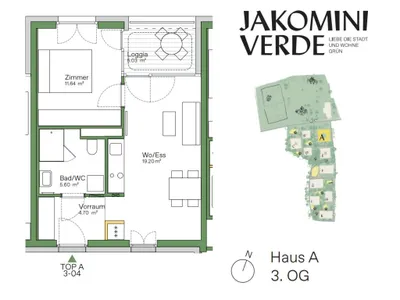 2-Zimmer-Wohnung mieten in Graz – 41,14 m², € 724 – Bild 10 von 10