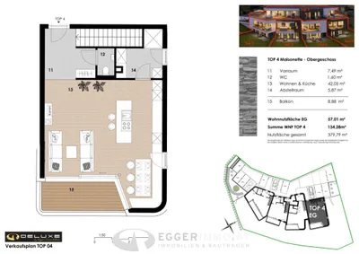 4-Zimmer-Wohnung kaufen in Zell am See – 134,28 m², € 1.490.000 – Bild 13 von 13