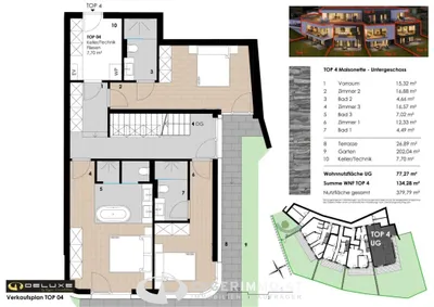 4-Zimmer-Wohnung kaufen in Zell am See – 134,28 m², € 1.490.000 – Bild 12 von 13